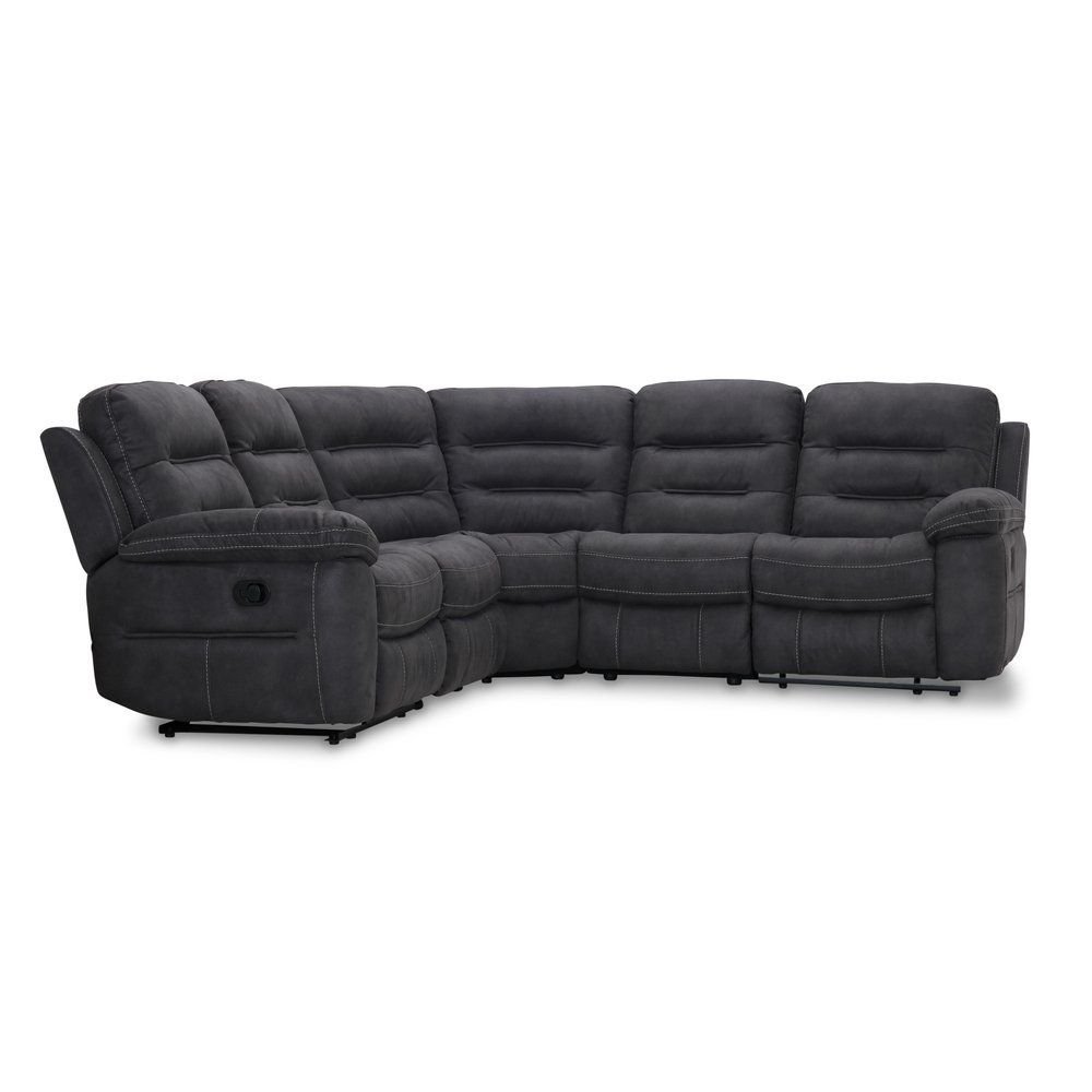Mesa hörnsoffa med 3 st recliners Grå 19295 kr Hörnsoffor