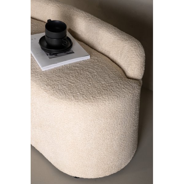 Pocatello 2-sits soffa - Vit Pocatello 2-sits soffa - Vit