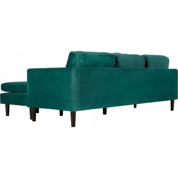 Divansoffa gr�n 218 cm bred