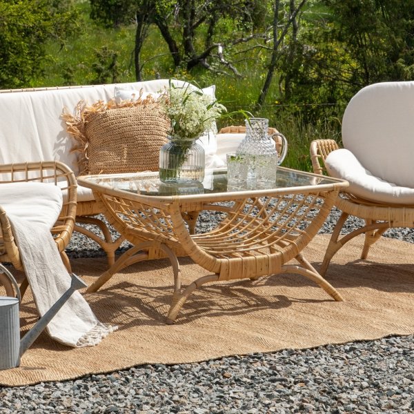 Moana soffbord - Natur/Transparent Moana soffbord - Natur/Transparent