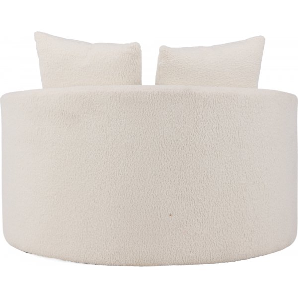 Kelso 2-sits soffa - Vit teddy Kelso 2-sits soffa - Vit teddy