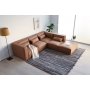 Nees modulsoffa i cognac combo 2 + M�beltassar
