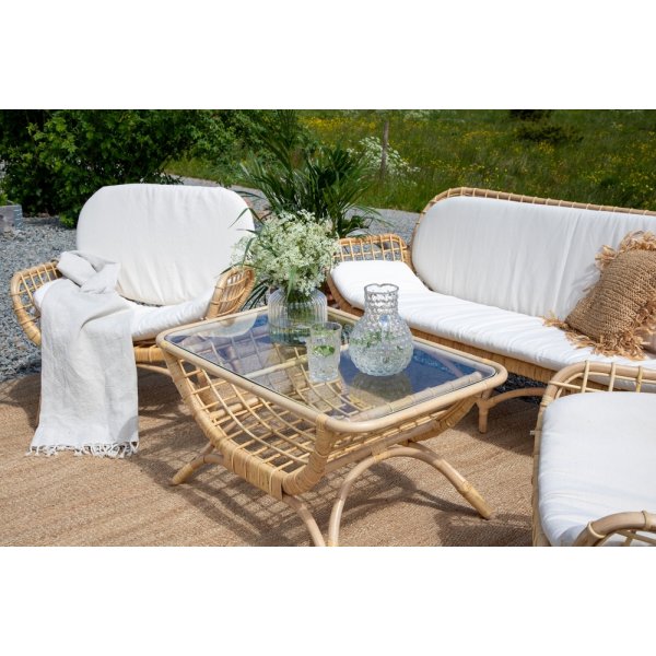 Moana soffbord - Natur/Transparent Moana soffbord - Natur/Transparent