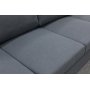 Solna m�rkgr� v�ndbar U-soffa 367 cm + M�beltassar