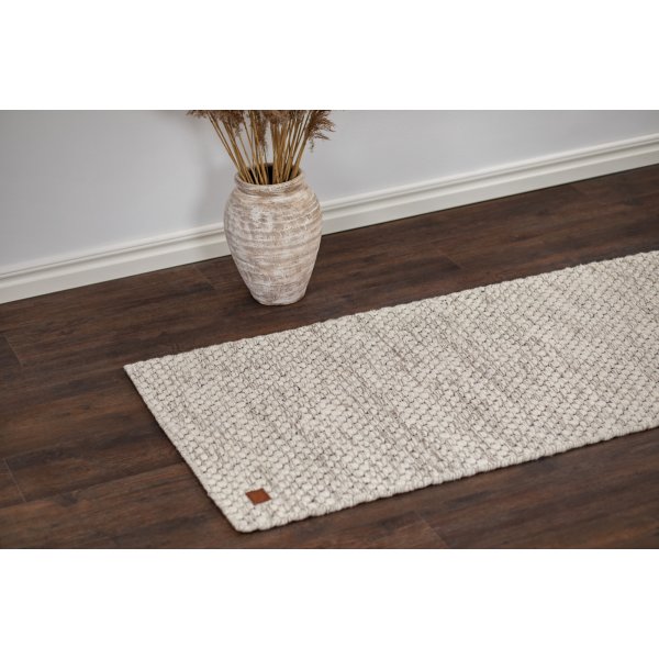 Torekov handvävd matta Vit Torekov handvävd matta Vit