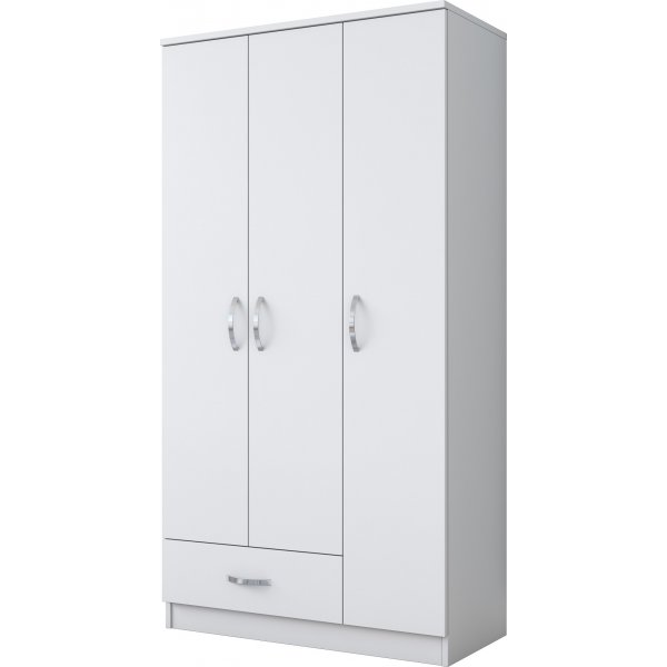 Baden garderob 2 - Vit