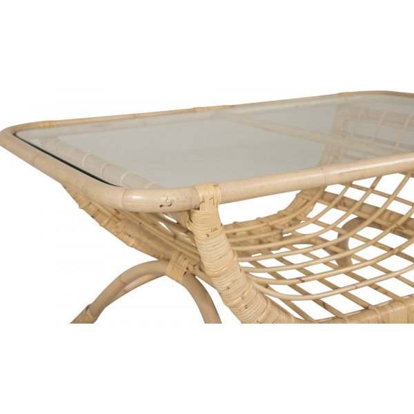 Moana soffbord - Natur/Transparent Moana soffbord - Natur/Transparent