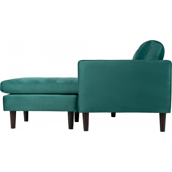 Divansoffa gr�n 218 cm bred