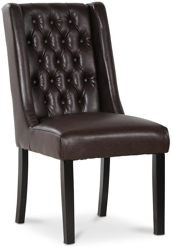 Paris matgrupp svart bord med 4 st Windsor stolar i brunt PU Paris matgrupp bord med 6 st Paris stolar 5990 kr