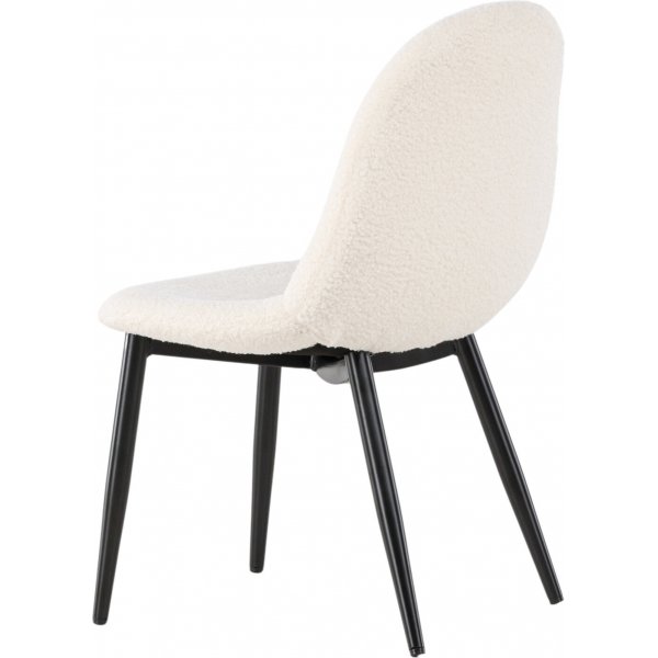 Polar barnstol - Vit teddy