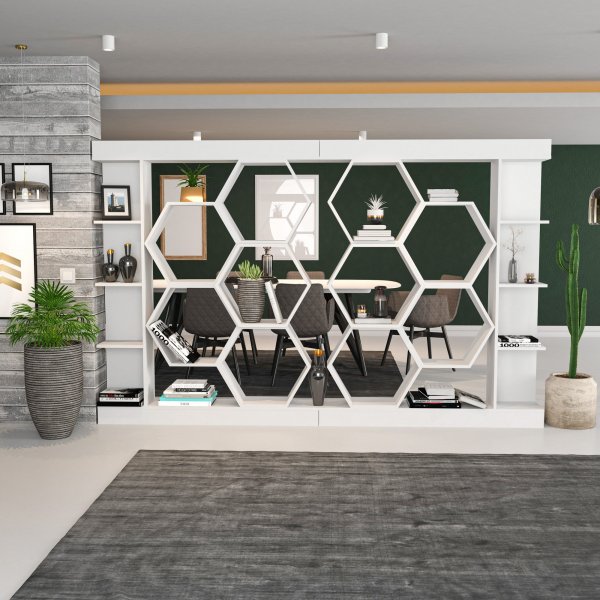 Sueno bokhylla - Vit Sueno bokhylla - Vit