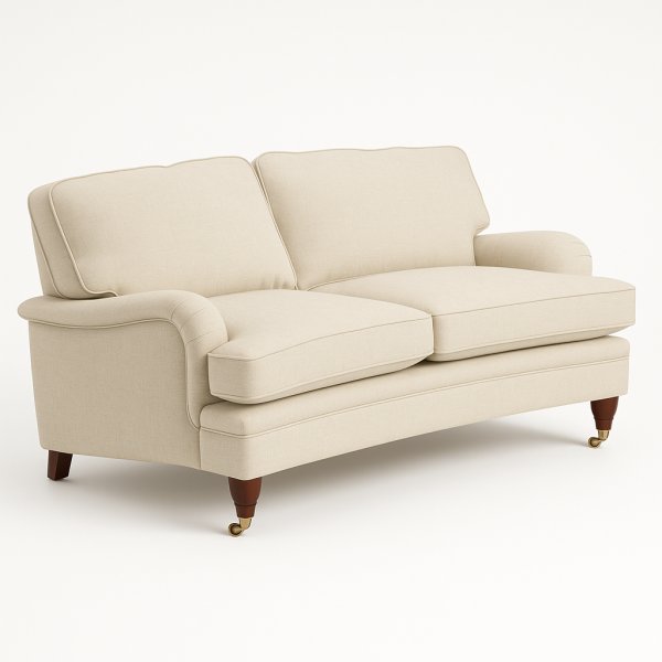Soffa sv�ngd 3-sits 195 cm - Beige - Howard Luxor