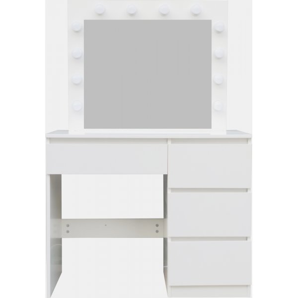 Giselle sminkbord med spegel och LED-belysning Giselle sminkbord med spegel och LED-belysning