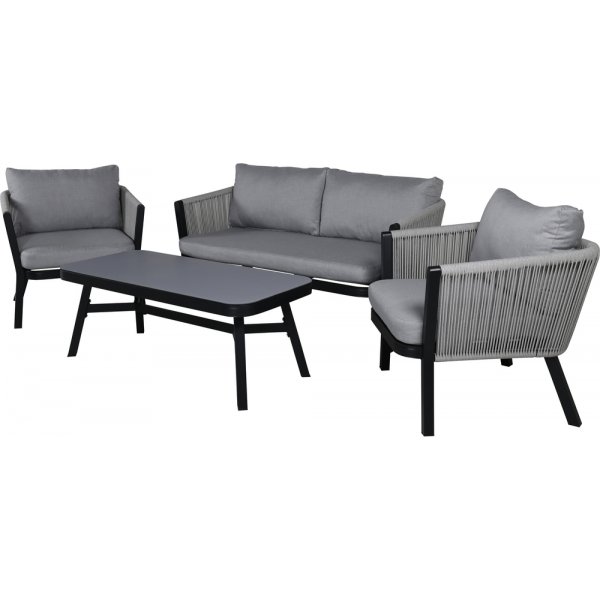 Virya soffgrupp - Svart/Gr�