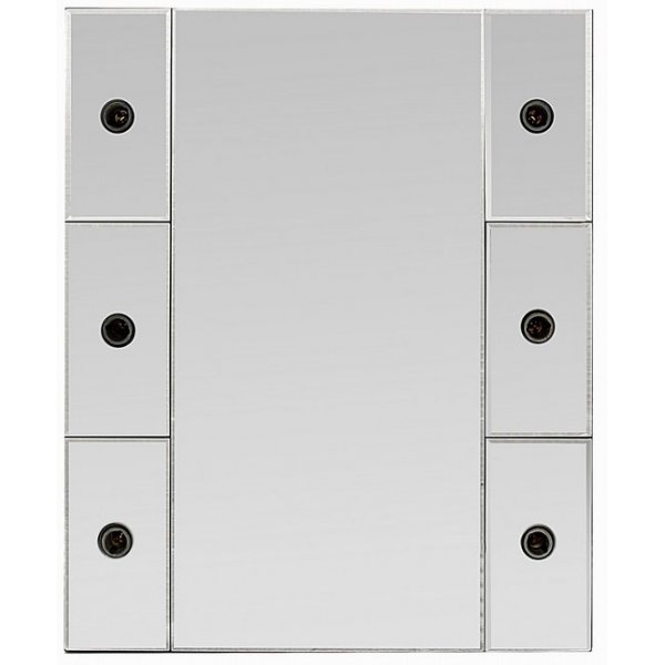 Babe sminkspegel med lamphållare Babe sminkspegel med lamphållare