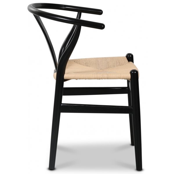 Matgrupp PiPi ovalt matbord 240 cm inkl 4 st Sunda matstol - Svartbets + 3.00 x M�beltassar