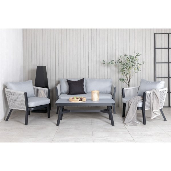 Virya soffgrupp - Svart/Gr�