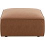 Nees modulsoffa i cognac combo 3 + Textilv�rd f�r m�bler